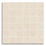 2x2 Triad Moon Beige Soft Square Porcelain Mosaic Tile 2x2 Triad Moon Beige Soft Square Porcelain Mosaic Tile - American Tile Depot