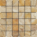 2x2 Valencia Travertine Tumbled Mosaic Tile 2x2 Valencia Travertine Tumbled Mosaic Tile - American Tile Depot