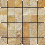 2x2 Valencia Travertine Tumbled Mosaic Tile 2x2 Valencia Travertine Tumbled Mosaic Tile - American Tile Depot