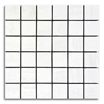 2x2 Viper White Naturale Square Porcelain Mosaic Tile 2x2 Viper White Naturale Square Porcelain Mosaic Tile - American Tile Depot