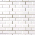2x4 Bianco Dolomite Honed & Beveled Brick Mosaic Tile 2x4 Bianco Dolomite Honed & Beveled Brick Mosaic Tile - American Tile Depot