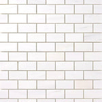 2x4 Bianco Dolomite Polished Brick Mosaic Tile 2x4 Bianco Dolomite Polished Brick Mosaic Tile - American Tile Depot