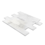 2x4 Calacatta Oliva Marble Honed Brick Mosaic Tile 2x4 Calacatta Oliva Marble Honed Brick Mosaic Tile - American Tile Depot