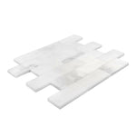 2x4 Calacatta Oliva Marble Polished Brick Mosaic Tile 2x4 Calacatta Oliva Marble Polished Brick Mosaic Tile - American Tile Depot