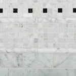 2x4 Carrara White Marble Honed Brick Mosaic Tile | FINAL SALE 2x4 Carrara White Marble Honed Brick Mosaic Tile | FINAL SALE - American Tile Depot