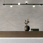 2x4 Cerelia Tender Gray Glossy Beveled Brick Porcelain Mosaic Wall Tile - American Tile Depot