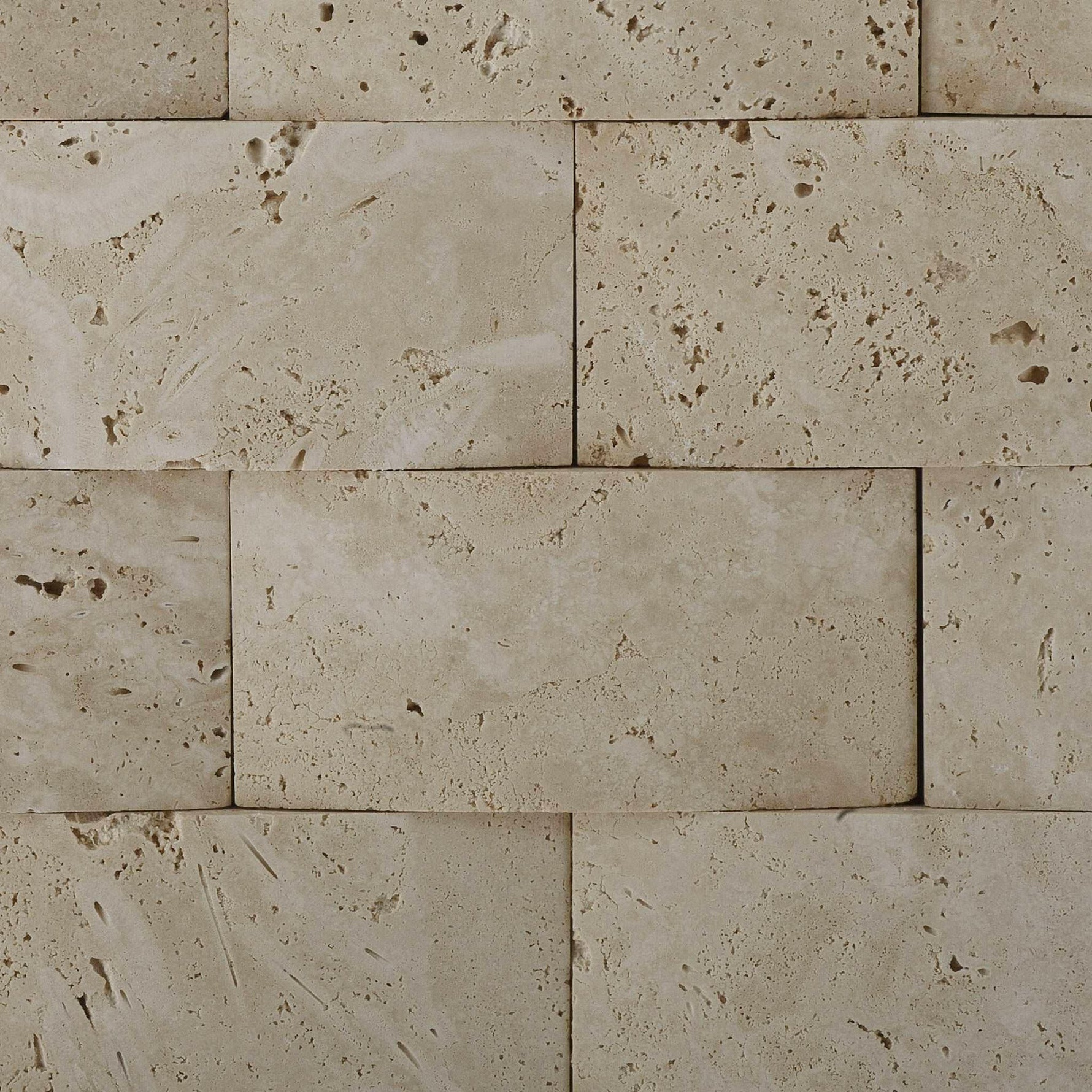 2x4 Ivory Travertine CNC Arched 3D Brick Mosaic Tile 2x4 Ivory Travertine CNC Arched 3D Brick Mosaic Tile - American Tile Depot