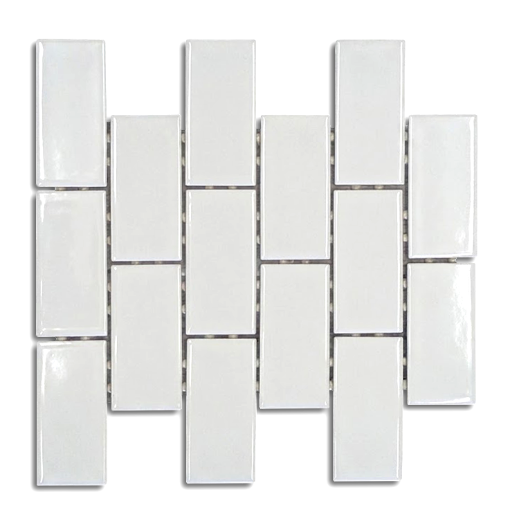CLEARANCE – 2x4 Rittenhouse Arctic White Semi Gloss Ceramic Mosaic Wall Tile CLEARANCE – 2x4 Rittenhouse Arctic White Semi Gloss Ceramic Mosaic Wall Tile - American Tile Depot