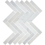 2x6 Calacatta Gold Marble Polished Herringbone Mosaic Tile 2x6 Calacatta Gold Marble Polished Herringbone Mosaic Tile - American Tile Depot
