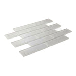 2x6 Oceanhouse Light Glossy Subway Glass Mosaic Tile 2x6 Oceanhouse Light Glossy Subway Glass Mosaic Tile - American Tile Depot