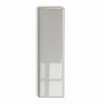 2x6 Palette Tender Gray Glossy Solid Color Ceramic Bullnose Tile - American Tile Depot