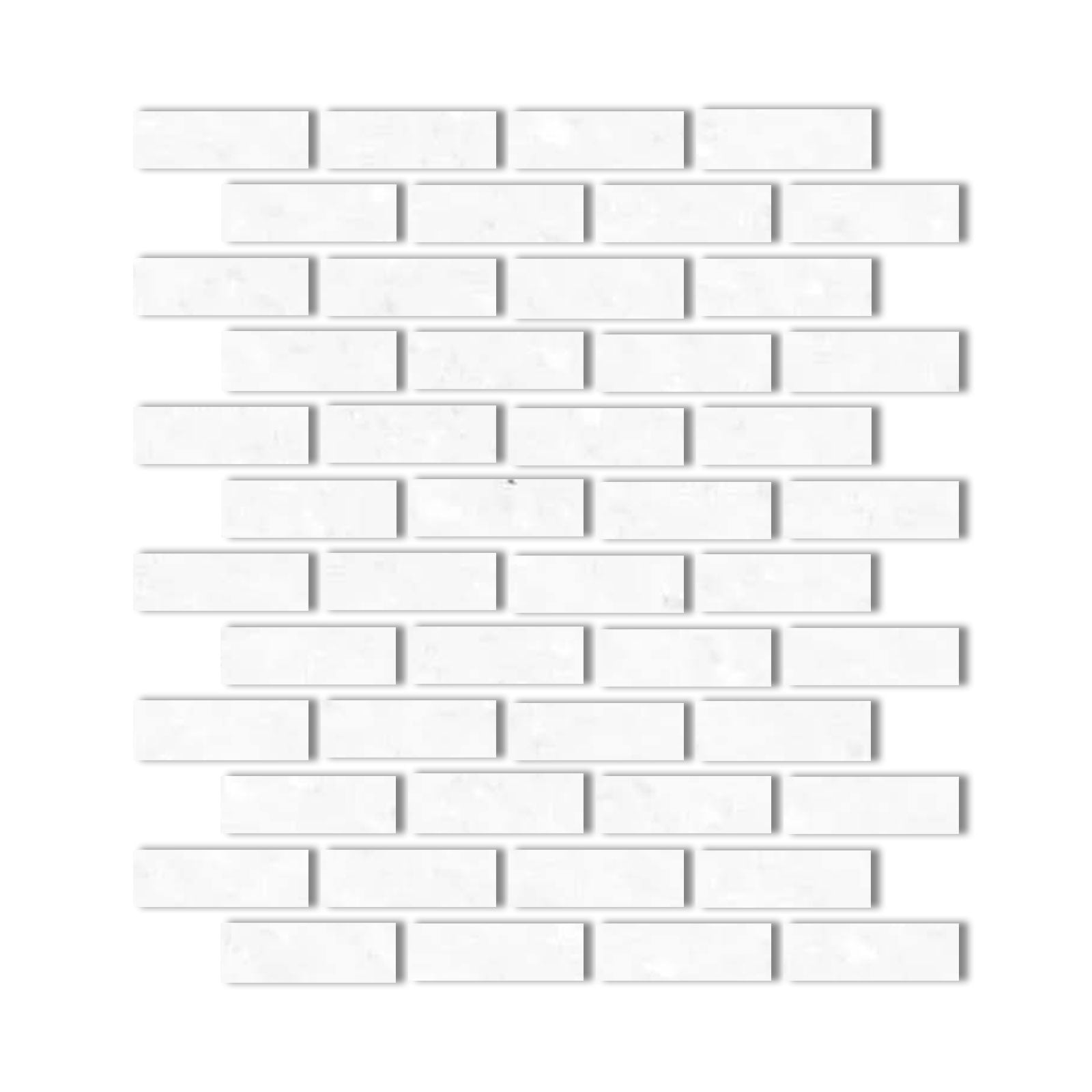 Special Cut | 2x6 Thassos White Marble Honed Tile - American Tile Depot