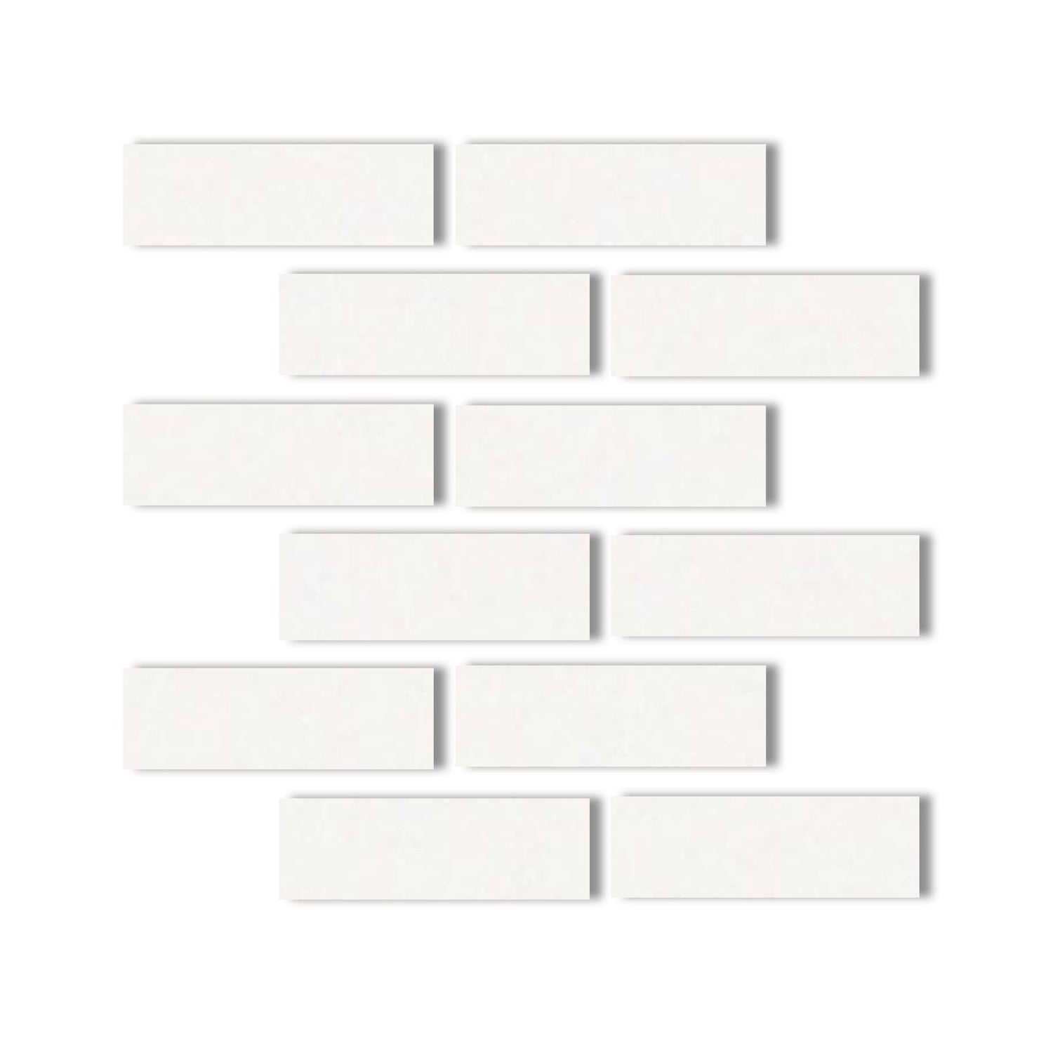Special Cut | 2x6 Thassos White Marble Polished Tile