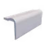 2x6 Palette Tender Gray Matte Solid Color Ceramic V Cap 2x6 Palette Tender Gray Matte Solid Color Ceramic V Cap - American Tile Depot