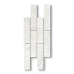 2x8 Bianco Congelato Dolomite Leathered Tile - American Tile Depot