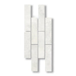 2x8 Bianco Congelato Dolomite Leathered Tile - American Tile Depot
