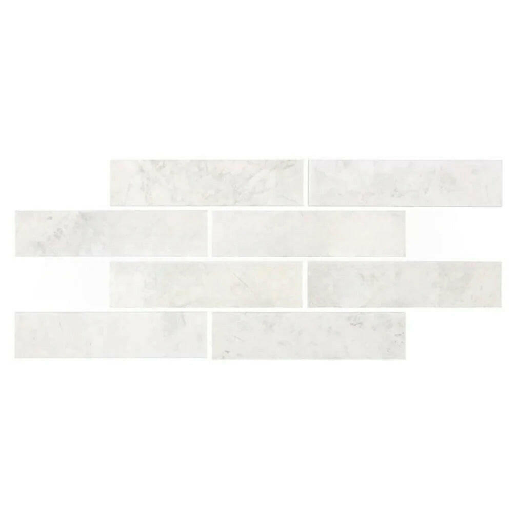 2x8 Bianco Congelato Dolomite Leathered Tile 2x8 Bianco Congelato Dolomite Leathered Tile - American Tile Depot