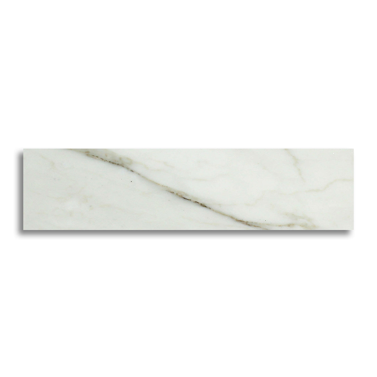 2x8 Calacatta Gold Marble Honed Tile