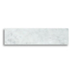 2x8 Carrara White Marble Polished Tile - American Tile Depot