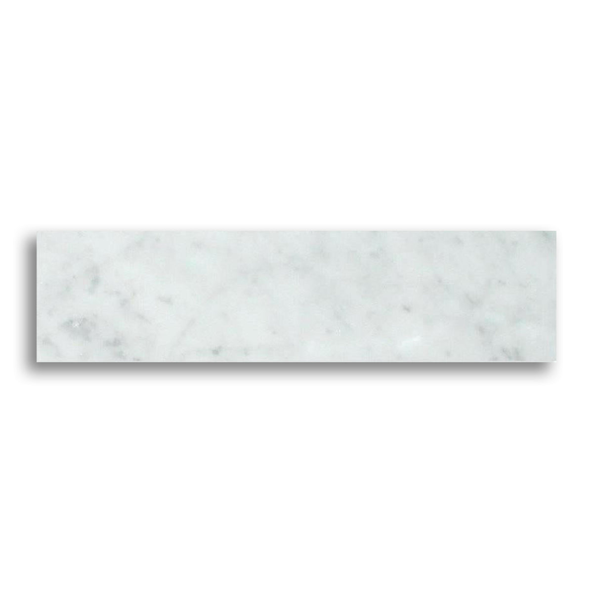 2x8 Carrara White Marble Polished Tile - American Tile Depot