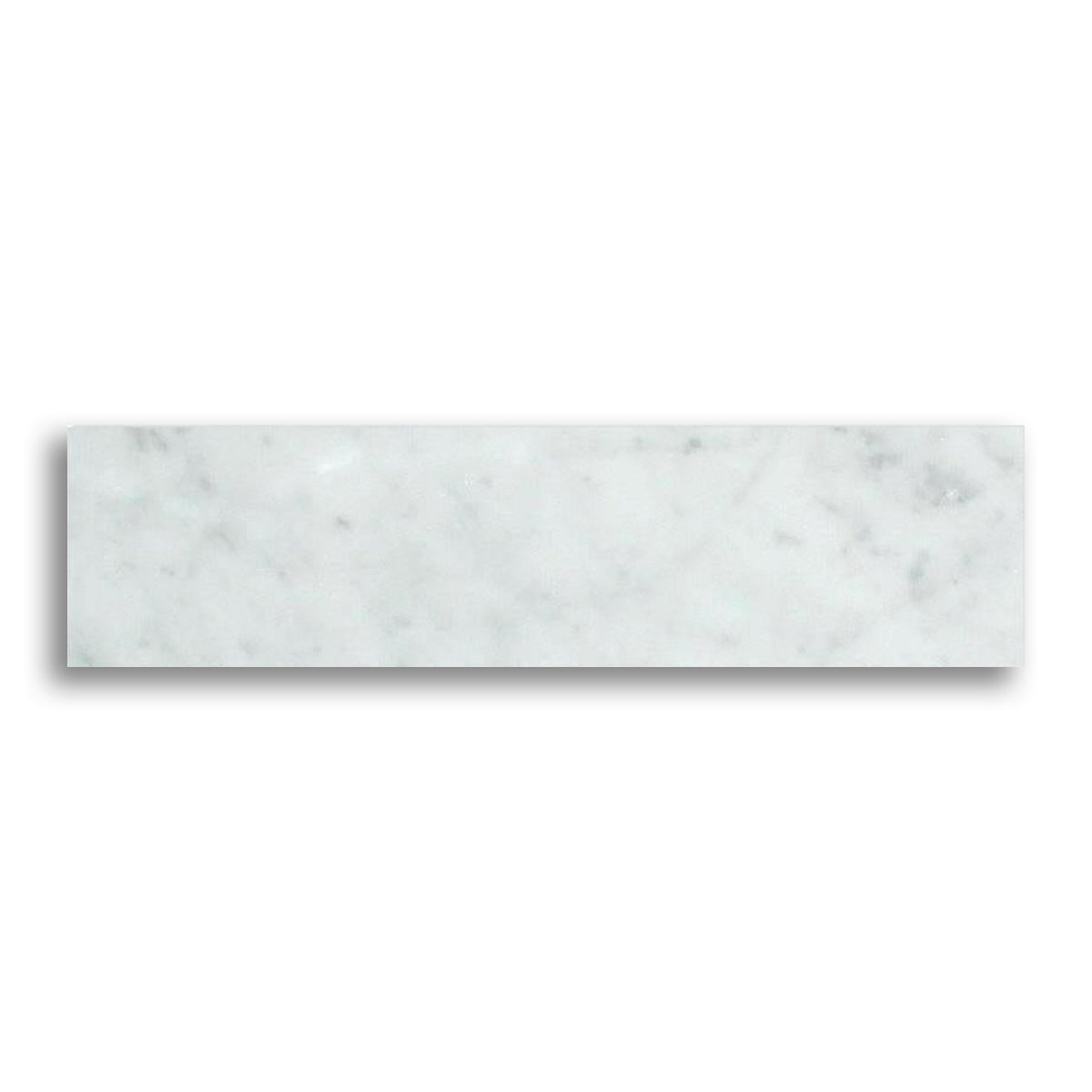 2x8 Carrara White Marble Honed Tile - American Tile Depot