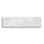 2x8 Carrara White Marble Polished Tile - American Tile Depot
