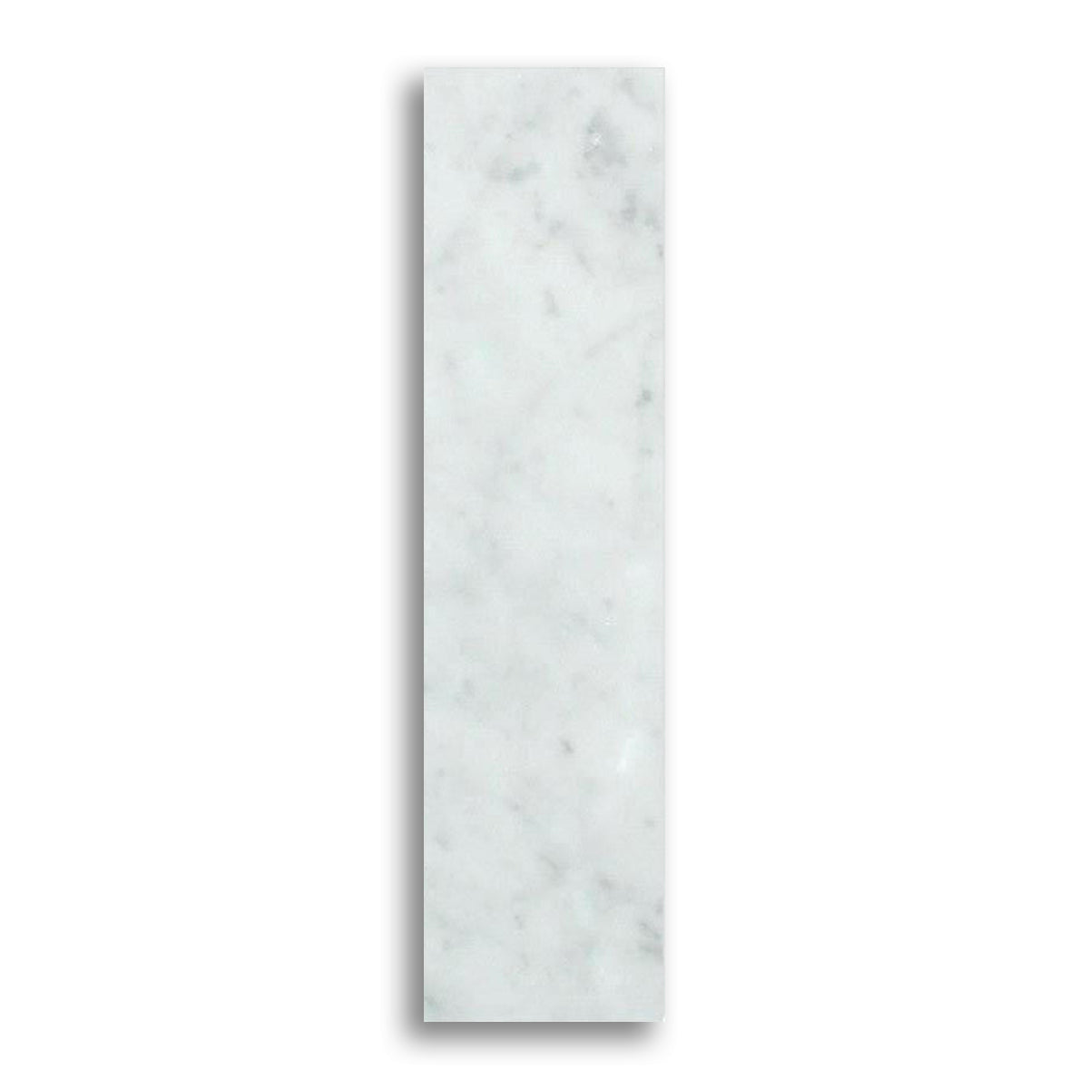 2x8 Carrara White Marble Honed Tile - American Tile Depot