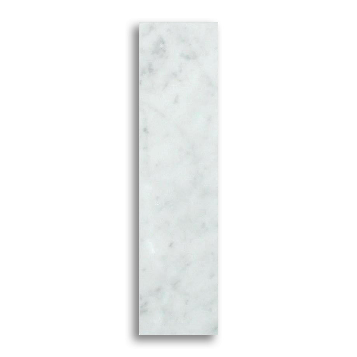 2x8 Carrara White Marble Honed Tile - American Tile Depot