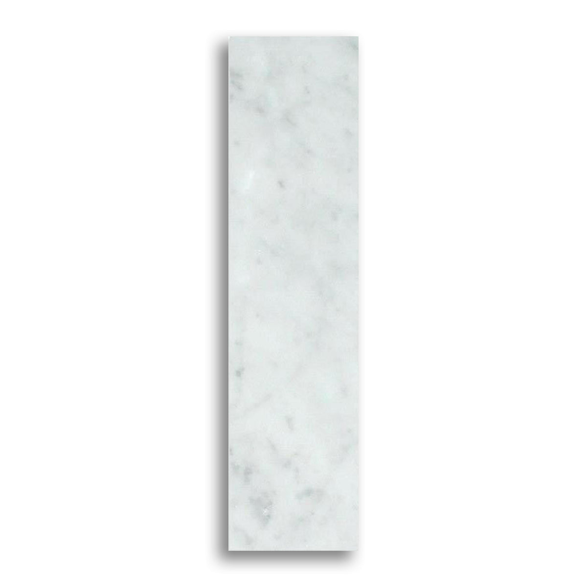 2x8 Carrara White Marble Polished Tile - American Tile Depot