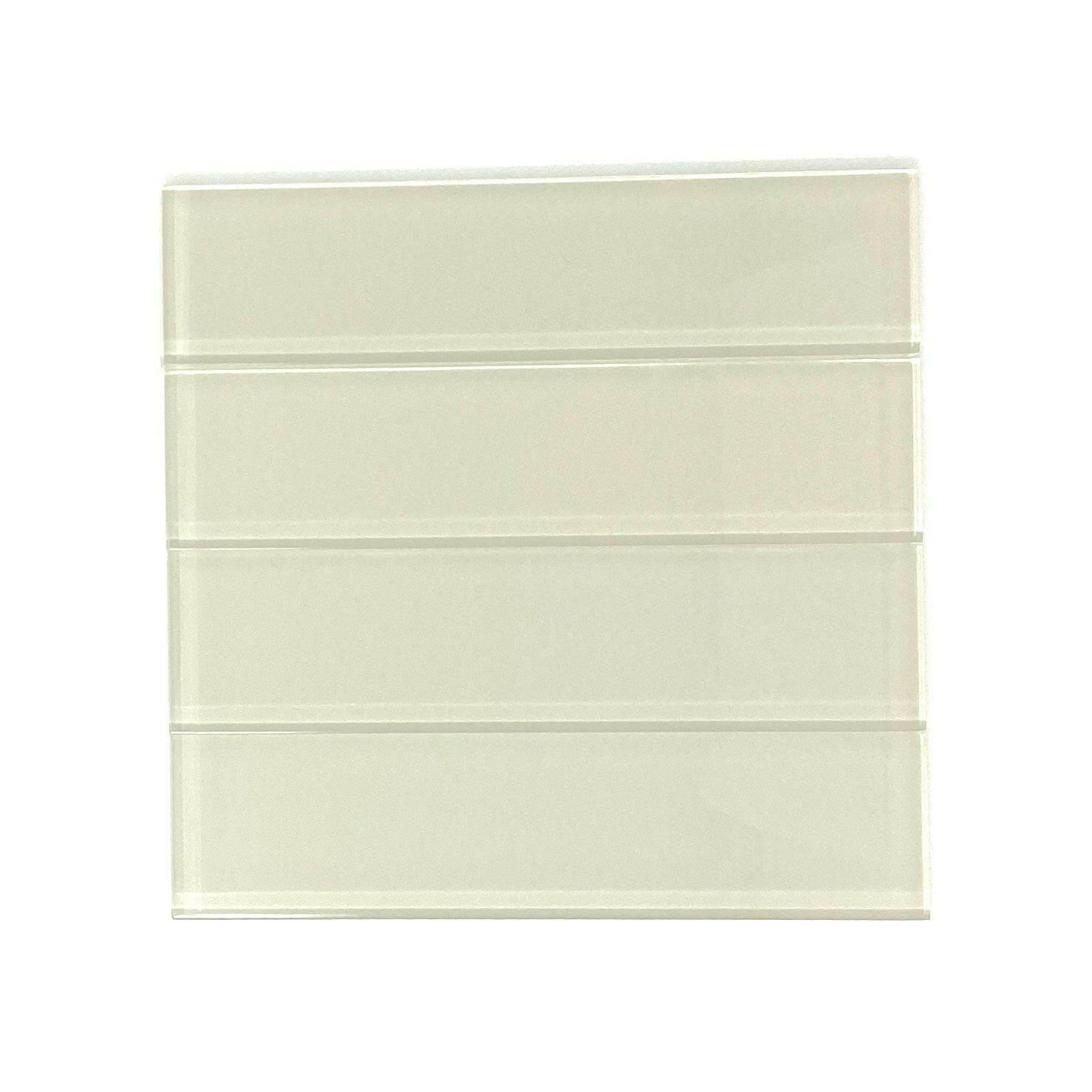 2x8 Cream Beige Glass Subway Tile - Rainbow Series 2x8 Cream Beige Glass Subway Tile - Rainbow Series - American Tile Depot