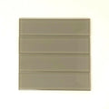 2x8 Taupe Glossy