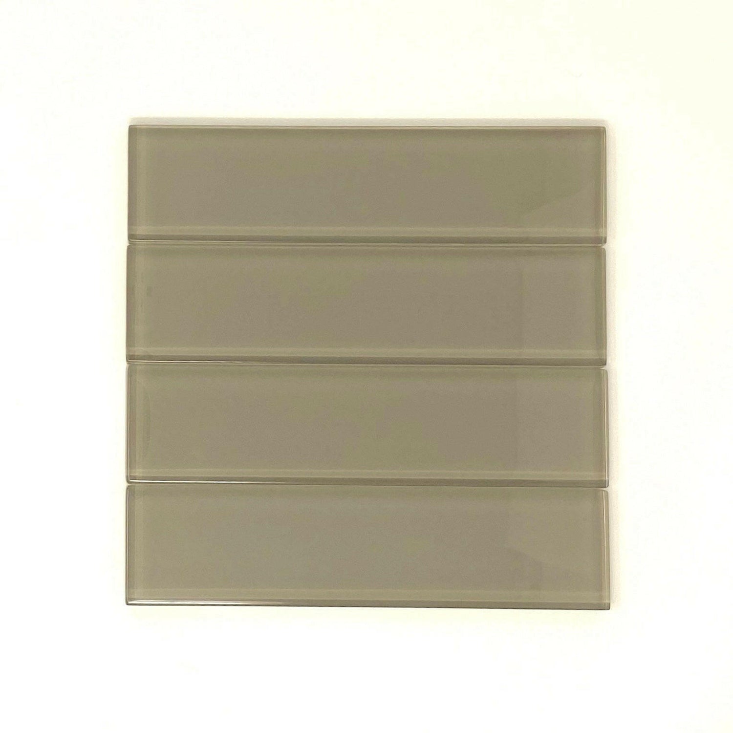 2x8 Taupe Glass Subway Tile - Rainbow Series 2x8 Taupe Glass Subway Tile - Rainbow Series - American Tile Depot
