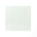 2x8 White Glass Subway Tile - Rainbow Series 2x8 White Glass Subway Tile - Rainbow Series - American Tile Depot