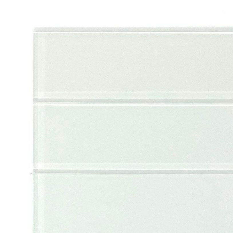2x8 White Glass Subway Tile - Rainbow Series 2x8 White Glass Subway Tile - Rainbow Series - American Tile Depot