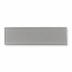 2x8 Mist Gray Glass Subway Tile - Rainbow Series - American Tile Depot