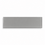 2x8 Mist Gray Glass Subway Tile - Rainbow Series - American Tile Depot