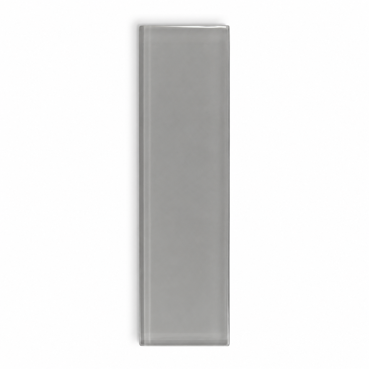 2x8 Mist Gray Glass Subway Tile - Rainbow Series - American Tile Depot