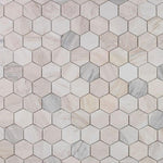 3" Beehive Eura Honed (Eurasian) Hexagon Marble Mosaic Tile 3" Beehive Eura Honed (Eurasian) Hexagon Marble Mosaic Tile - American Tile Depot