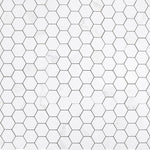 3" Borneo Calacatta Dorado Matte Hexagon Marble Laminated Porcelain Mosaic Tile 3" Borneo Calacatta Dorado Matte Hexagon Marble Laminated Porcelain Mosaic Tile - American Tile Depot