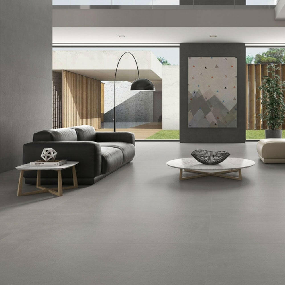 30x30 Nucleo Gray Matte Concrete Look Porcelain Tile 30x30 Nucleo Gray Matte Concrete Look Porcelain Tile - American Tile Depot