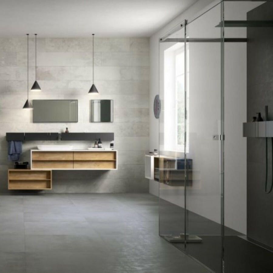 30x30 Petronix Light Matte Concrete Look Porcelain Tile 30x30 Petronix Light Matte Concrete Look Porcelain Tile - American Tile Depot