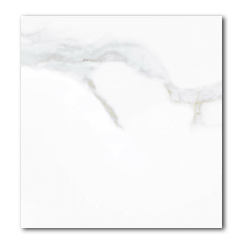 30x30 Virello Calacatta Lucido Polished Marble Look Porcelain Tile