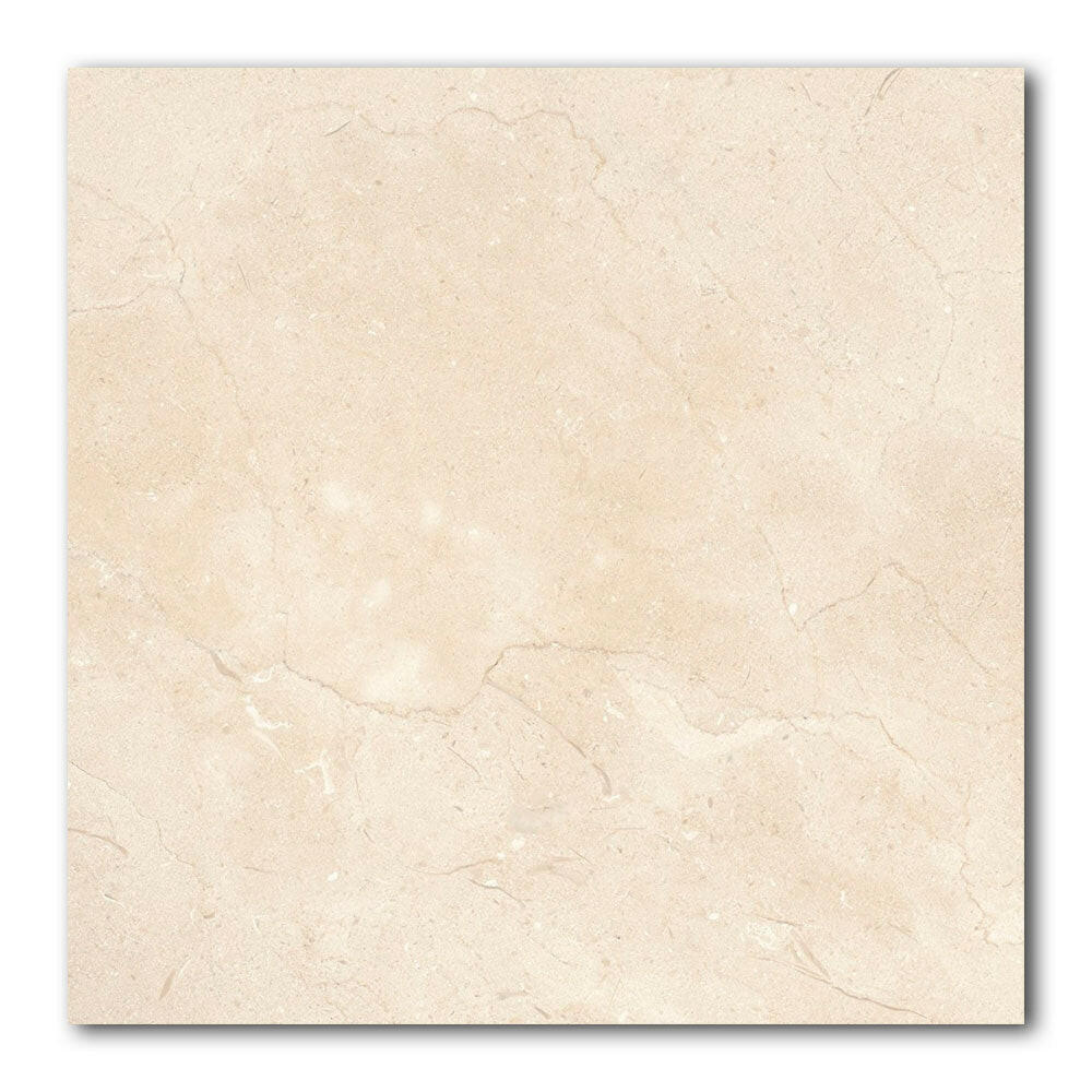 30x30 Virello Marfil Soft Matte Marble Look Porcelain Tile