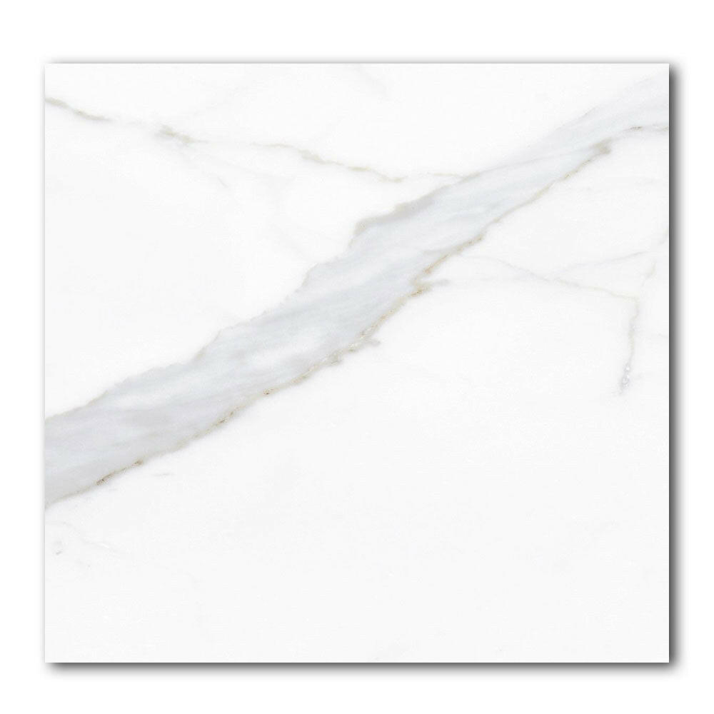 30x30 Virello Calacatta Lucido Polished Marble Look Porcelain Tile 30x30 Virello Calacatta Lucido Polished Marble Look Porcelain Tile - American Tile Depot
