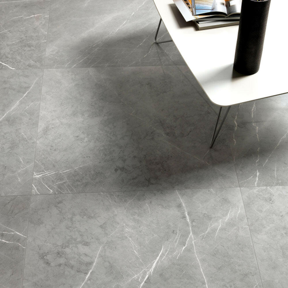 30x30 Virello Impero Soft Matte Marble Look Porcelain Tile 30x30 Virello Impero Soft Matte Marble Look Porcelain Tile - American Tile Depot