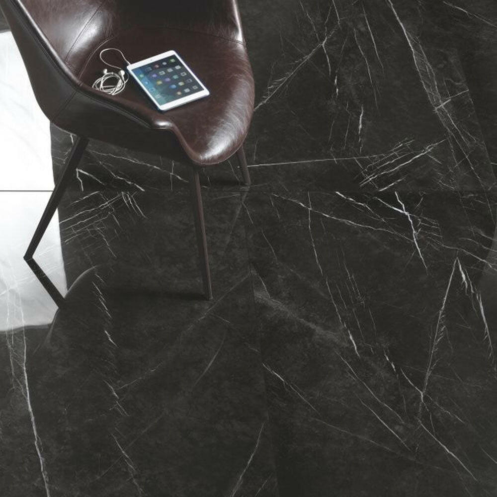 30x30 Virello Marquinia Lucido Polished Marble Look Porcelain Tile 30x30 Virello Marquinia Lucido Polished Marble Look Porcelain Tile - American Tile Depot