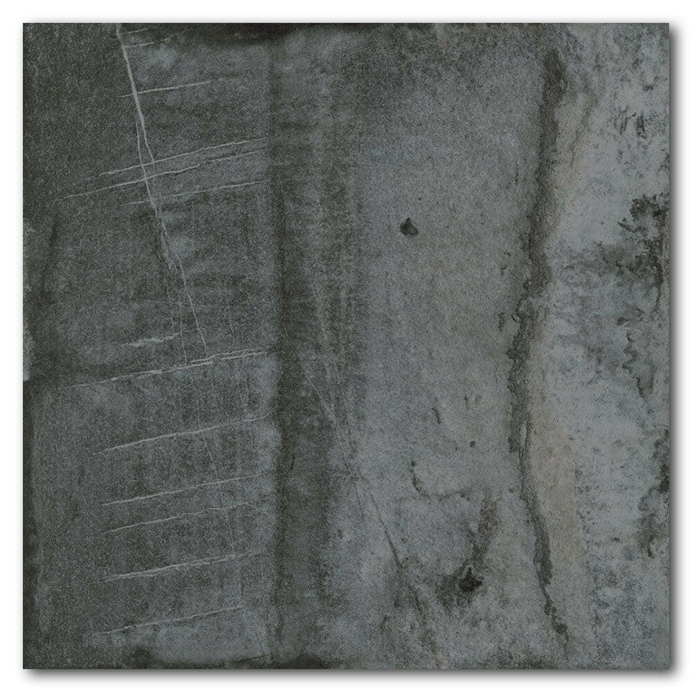 32x32 Ascendra Black Matte Travertine Look Porcelain Tile 32x32 Ascendra Black Matte Travertine Look Porcelain Tile - American Tile Depot