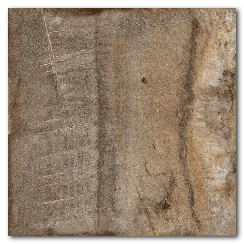 32x32 Ascendra Noce Matte Travertine Look Porcelain Tile 32x32 Ascendra Noce Matte Travertine Look Porcelain Tile - American Tile Depot