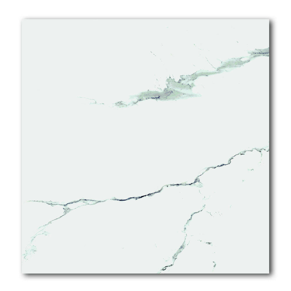 32x32 Bravira Carrara Marble Look Polished Porcelain Tile 32x32 Bravira Carrara Marble Look Polished Porcelain Tile - American Tile Depot