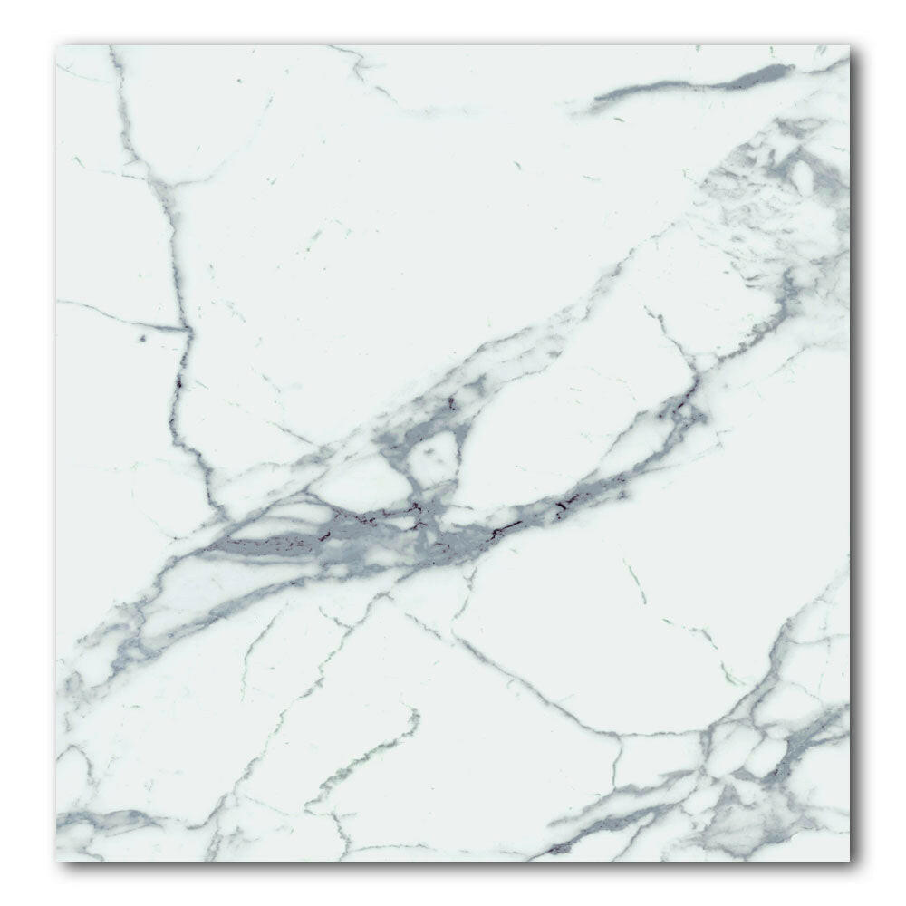 32x32 Bravira Carrara Marble Look Polished Porcelain Tile 32x32 Bravira Carrara Marble Look Polished Porcelain Tile - American Tile Depot